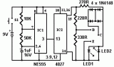 Transistor Tester-circuit diagram