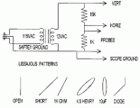 Oscilloscope testing module (huntron circuit)-circuit diagram