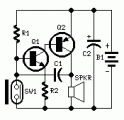 Field-strength meter-circuit diagram