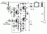 60W Guitar Amplifier-circuit diagram