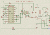 Automotive 12V to +-20V converter (for audio amplifier)-circuit diagram